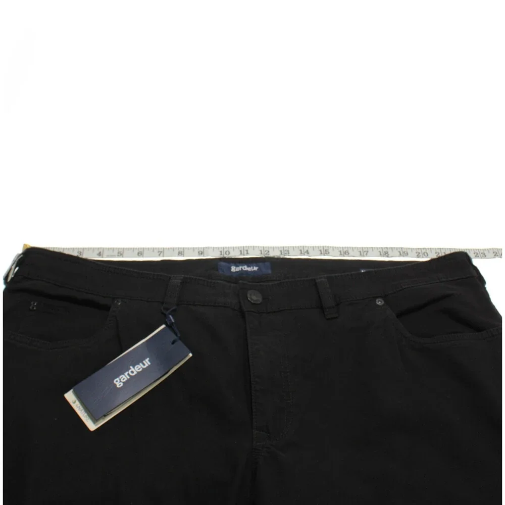 Gardeur NWT 5 Pocket Jean Cut Pants Size 44 US Regular Fit Bill-3 in Black